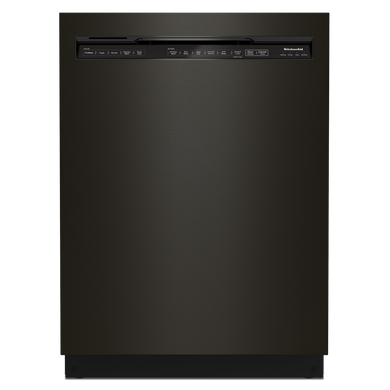 Kitchenaid® 39 dBA Dishwasher in PrintShield™ Finish with Third Level Utensil Rack KDFE204KBS