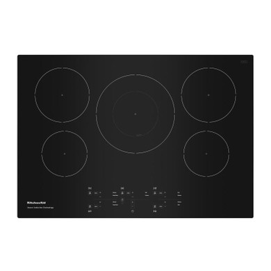 Kitchenaid® 30-Inch 5-Element Sensor Induction Cooktop KCIG550JBL