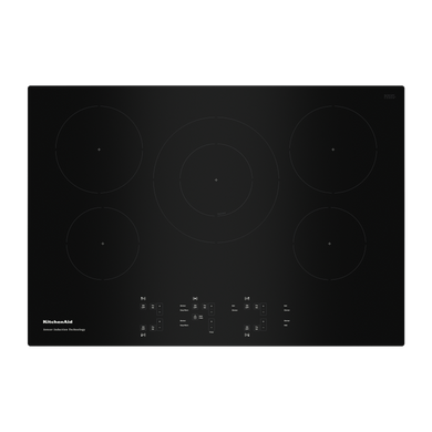 Kitchenaid® 30-Inch 5-Element Sensor Induction Cooktop KCIG550JBL