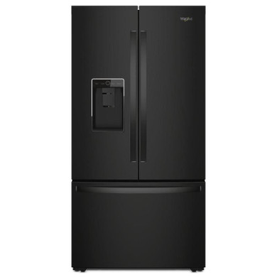 Whirlpool® 36-inch Wide Counter Depth French Door Refrigerator - 24 cu. ft. WRF954CIHB