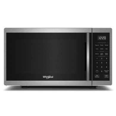Whirlpool® 0.9 cu. ft. Stainless Steel Countertop Microwave With Steam Clean - 900 watt WMCS3019RS