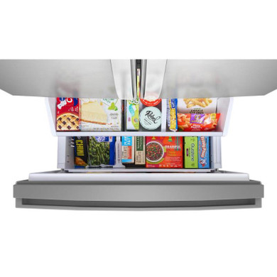 Whirlpool® 36-inch Wide True Counter Depth 3-Door French Door Refrigerator - 24 cu. ft. WRFC3036RZ