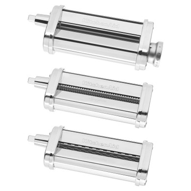 Kitchenaid® 3-Piece Pasta Roller & Cutter Set KSMPRA
