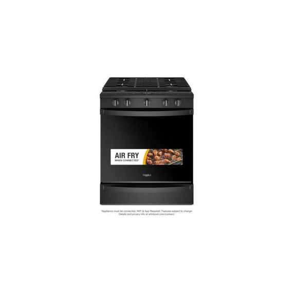 Whirlpool® 5.8 cu. ft. Smart Slide-in Gas Range with Air Fry, when Connected WEG750H0HB