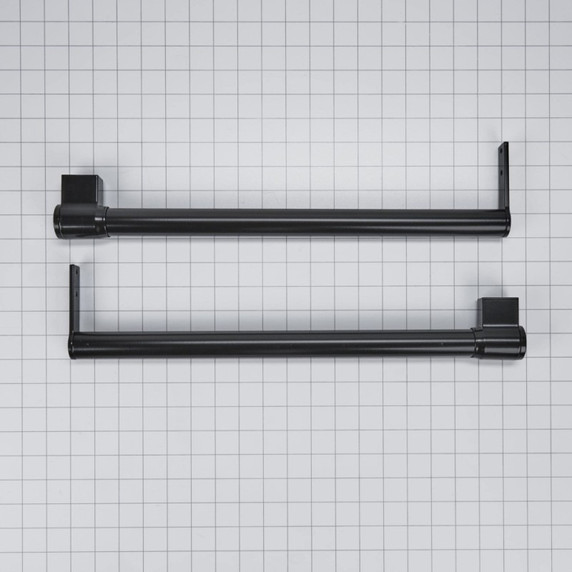 Top Freezer Refrigerator Handle Kit, Black W10721896