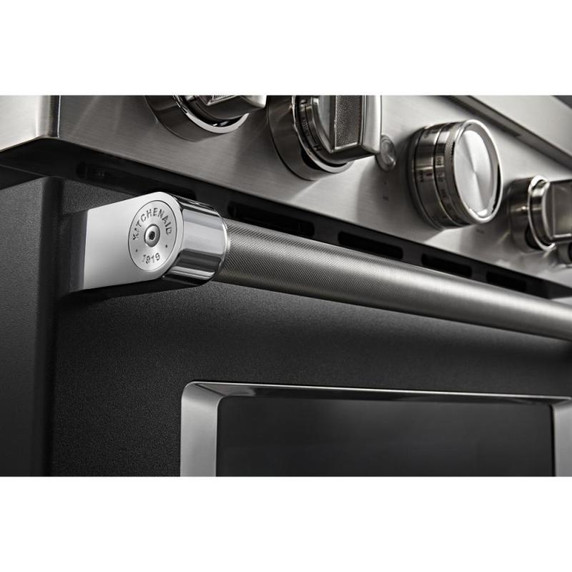KitchenAid® Commercial-Style Range Handle Medallion Kit, Silver W11368841SI