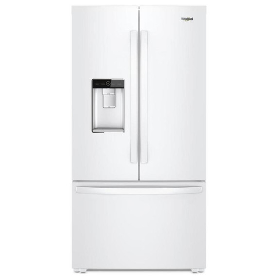 Whirlpool® 36-inch Wide Counter Depth French Door Refrigerator - 24 cu. ft. WRF954CIHW