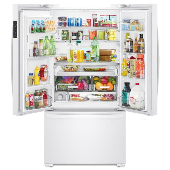 Whirlpool® 36-inch Wide Counter Depth French Door Refrigerator - 24 cu. ft. WRF954CIHW