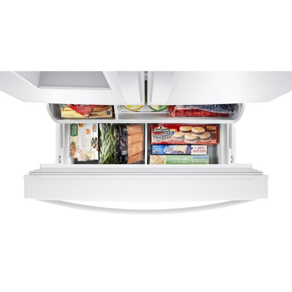 Whirlpool® 36-inch Wide Counter Depth French Door Refrigerator - 24 cu. ft. WRF954CIHW