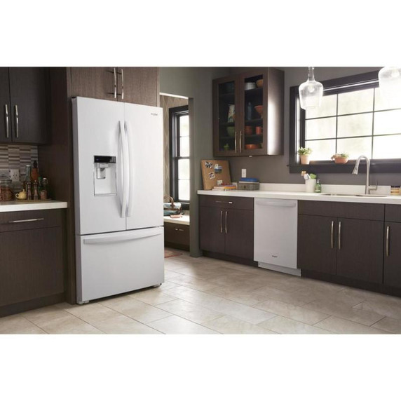 Whirlpool® 36-inch Wide Counter Depth French Door Refrigerator - 24 cu. ft. WRF954CIHW