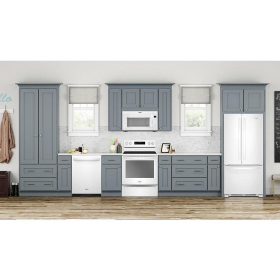 Whirlpool® 36-inch Wide Counter Depth French Door Refrigerator - 24 cu. ft. WRF954CIHW