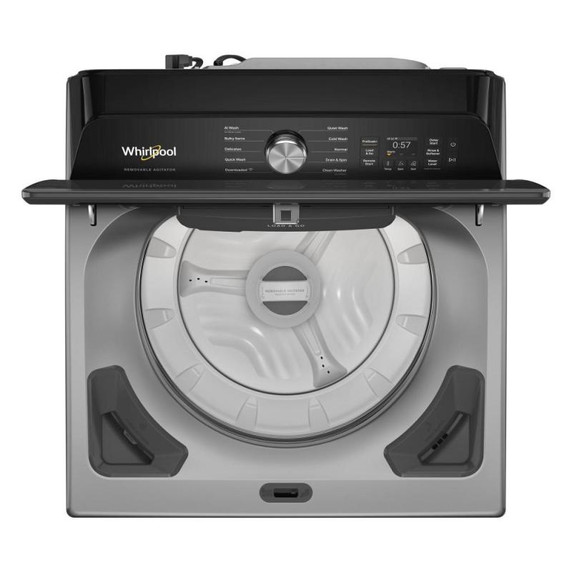 Whirlpool® 6.0 - 6.1 cu. ft. IEC Smart Top Load Washer with the Removable Agitator WTW8507TR