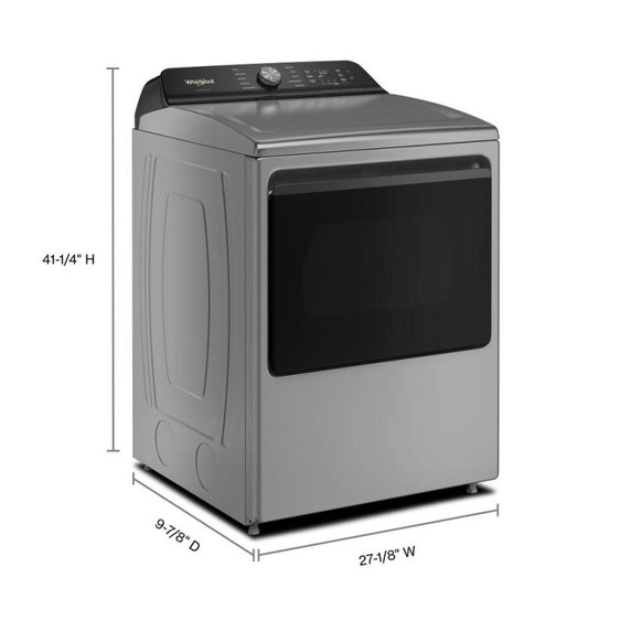 Whirlpool® 7.5 cu. ft. Smart Gas Top Load Dryer with Steam Iron and AI Dry WGD8509TR