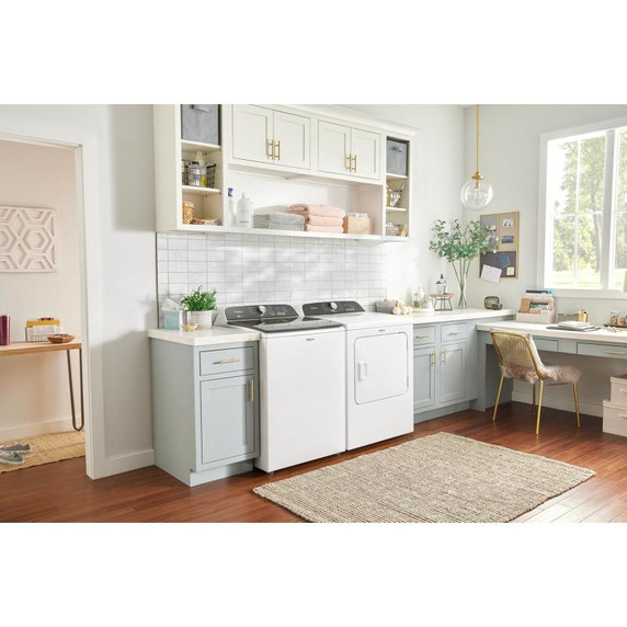7.0 Cu. Ft. Whirlpool® Top Load Gas Dryer with Moisture Sensor WGD6150PW