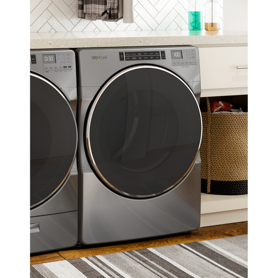 Whirlpool® 7.4 cu. ft. Front Load Electric Dryer with Steam Cycles YWED8620HC