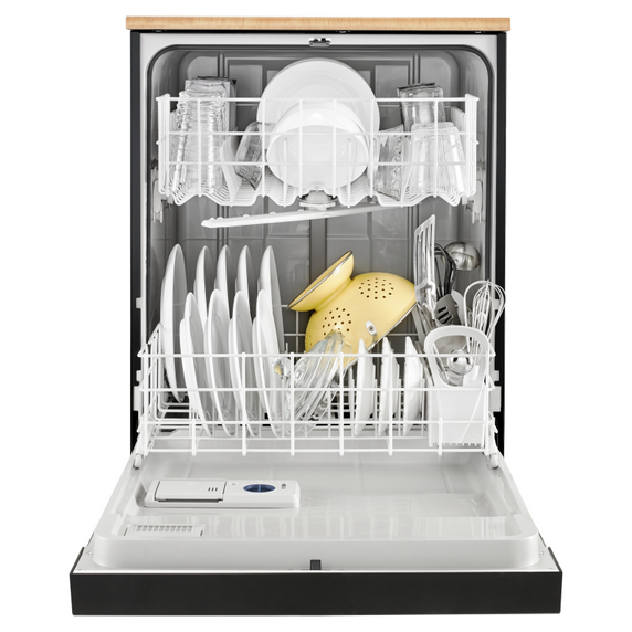 Whirlpool® Heavy-Duty Dishwasher with 1-Hour Wash Cycle WDP370PAHB