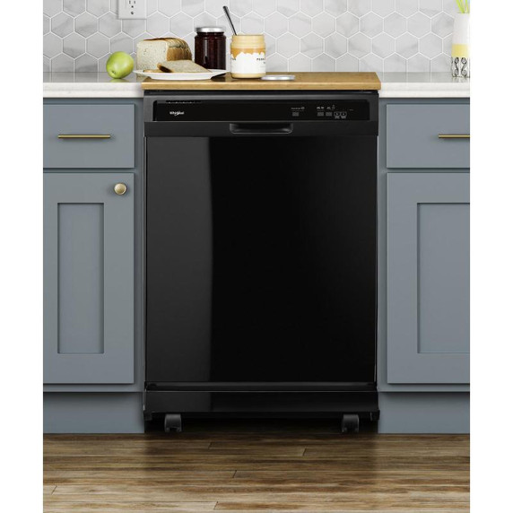 Whirlpool® Heavy-Duty Dishwasher with 1-Hour Wash Cycle WDP370PAHB