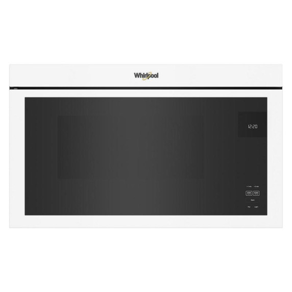 Whirlpool® Flush Mount Over-the-Range Microwave with Turntable-Free Design YWMMF5930PW