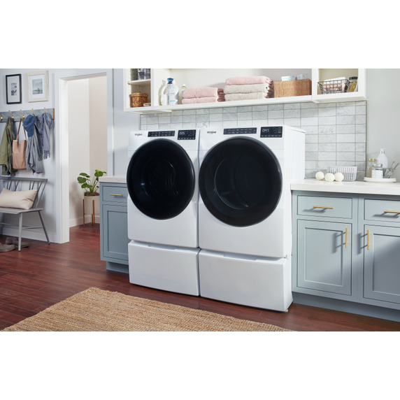 Whirlpool® 5.2 Cu. Ft. Front Load Washer with Quick Wash Cycle WFW5605MW