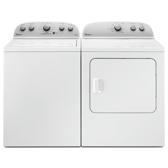 Whirlpool® 7.0 cu.ft Top Load Gas Dryer with AutoDry™ WGD4815EW