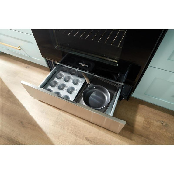 Whirlpool® 30-inch Self Clean Gas Range with No Preheat Mode WFGS3530RB