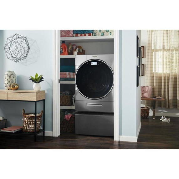Whirlpool® 15.5" (39.4 cm) Pedestal for Front Load Washer and Dryer with Storage WFP2715HC