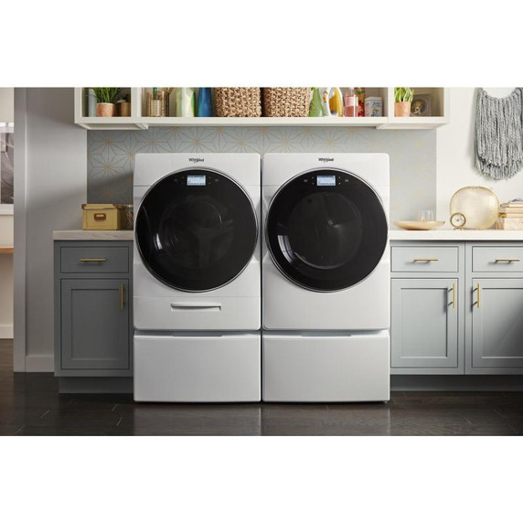 Whirlpool® 15.5" (39.4 cm) Pedestal for Front Load Washer and Dryer with Storage WFP2715HW