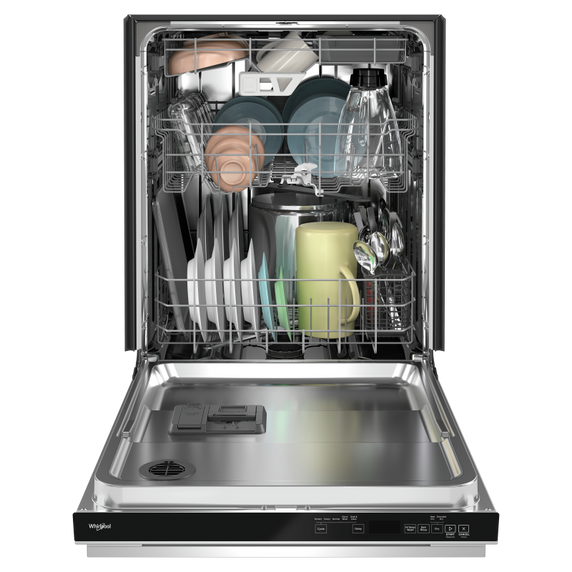 Whirlpool® Fingerprint Resistant Quiet Dishwasher with 3rd Rack & Large Capacity WDTA80SAKZ