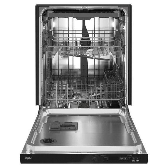 Whirlpool® 24” Stainless Steel Dishwasher with AI Intelligent Wash - 47 dBA WDTA50SAKB