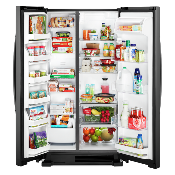 Whirlpool® 36-inch Wide Side-by-Side Refrigerator - 25 cu. ft. WRS315SNHB