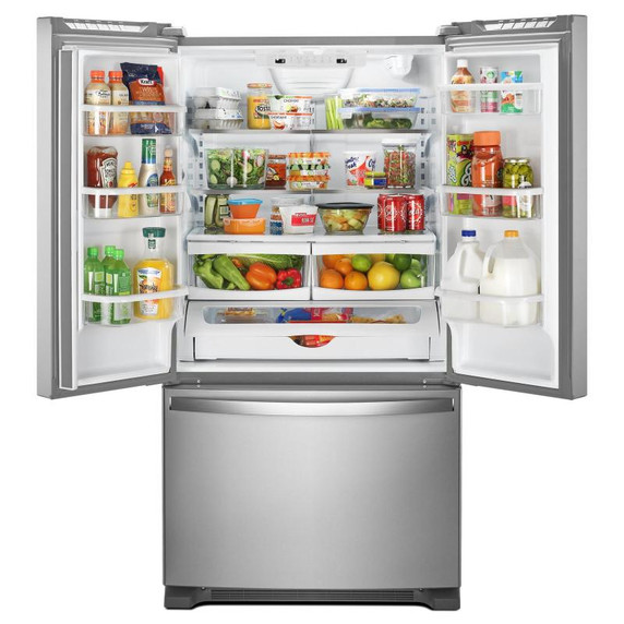 Whirlpool® 33-inch Wide French Door Refrigerator - 22 cu. ft. WRFF5333PZ