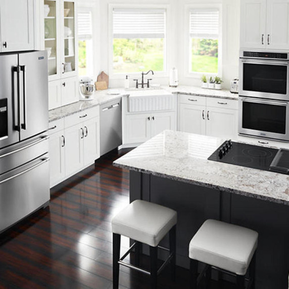 Maytag® 30-Inch Electric Cooktop with Reversible Grill and Griddle MEC8830HB