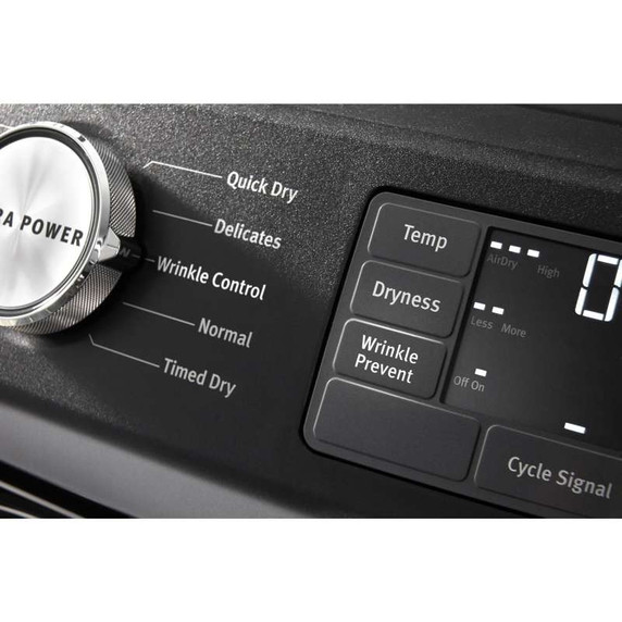 Maytag® Front Load Gas Dryer with Extra Power and Quick Dry cycle - 7.3 cu. ft. MGD5630MBK