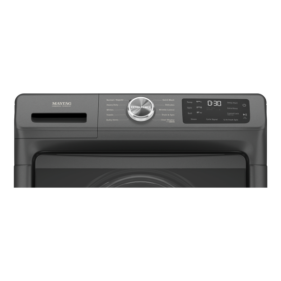 Maytag® Front Load Gas Dryer with Extra Power and Quick Dry Cycle - 7.3 cu. ft. MGD6630MBK