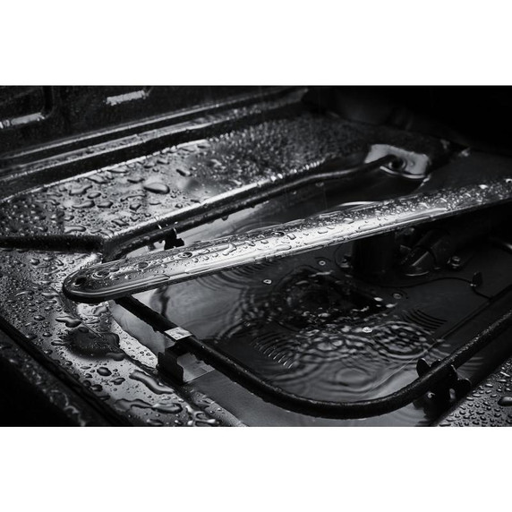 Kitchenaid® 44 dBA Dishwasher with 360° Max Jets™ Third Rack and LED Interior Lighting KDPM804KBS