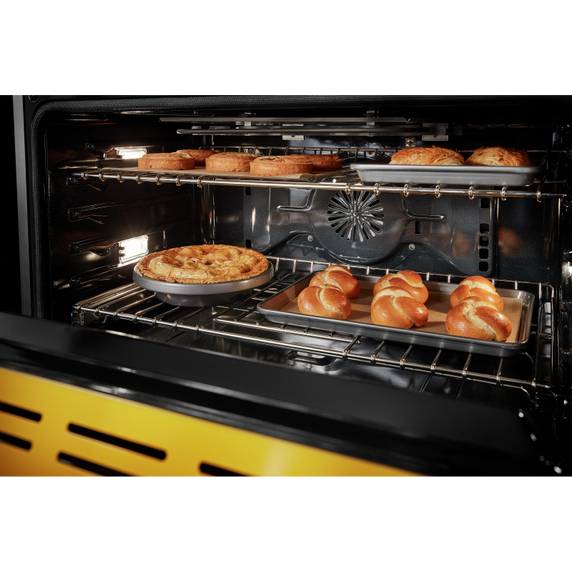 KitchenAid® 36'' Smart Commercial-Style Dual Fuel Range with 6 Burners KFDC506JYP