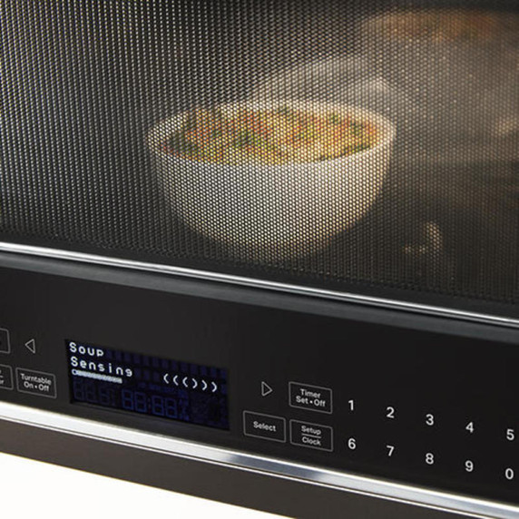 Kitchenaid® Over-the-Range Convection Microwave with Air Fry Mode YKMHC319LBS