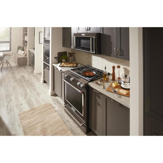 Kitchenaid® Over-the-Range Convection Microwave with Air Fry Mode YKMHC319LBS