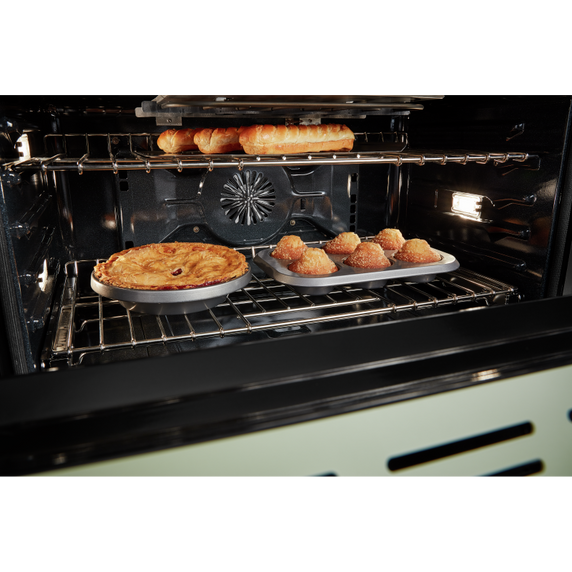 KitchenAid® 36'' Smart Commercial-Style Dual Fuel Range with 6 Burners KFDC506JAV