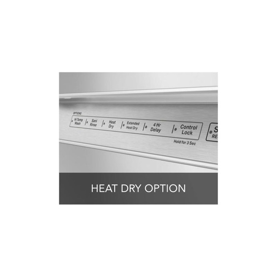 KitchenAid® 39 dBA Dishwasher with Third Level Utensil Rack KDFE204KWH