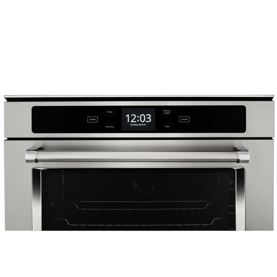 Kitchenaid® 24 Smart Single Wall Oven with True Convection YKOSC504PPS