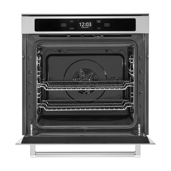 Kitchenaid® 24 Smart Single Wall Oven with True Convection YKOSC504PPS