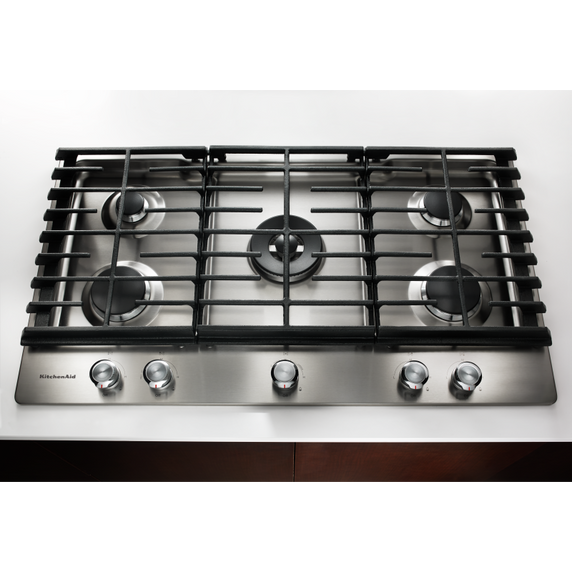 Kitchenaid® 36 5-Burner Gas Cooktop KCGS556ESS