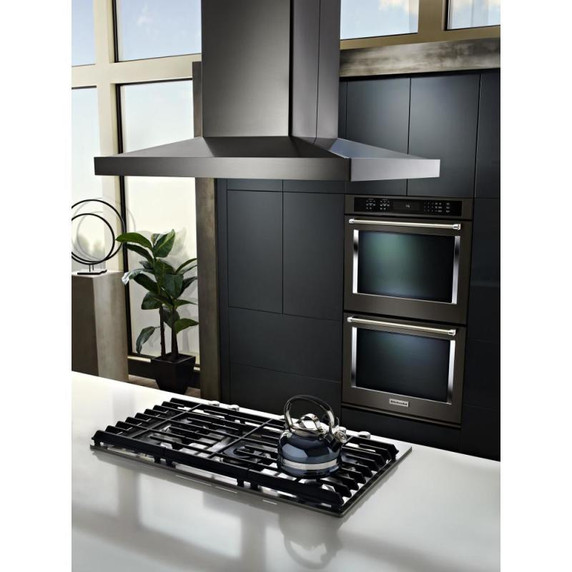 Kitchenaid® 36" Island-Mount, 3-Speed Canopy Hood KVIB606DSS