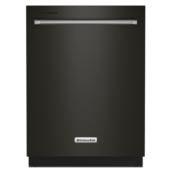 Kitchenaid® 39 dBA Dishwasher in PrintShield™ Finish with Third Level Utensil Rack KDTE204KBS