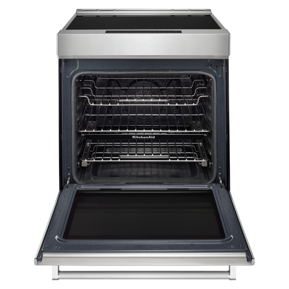 Kitchenaid® 30-Inch 4-Element Induction Slide-In Convection Range with Air Fry KSIS730PSS