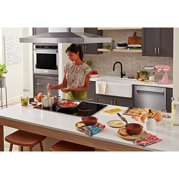 Kitchenaid® 30 Single Wall Oven with Even-Heat™ True Convection KOSE500EBS