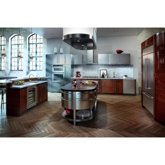 Kitchenaid® 36" 5-Burner Gas Cooktop with Griddle KCGS956ESS