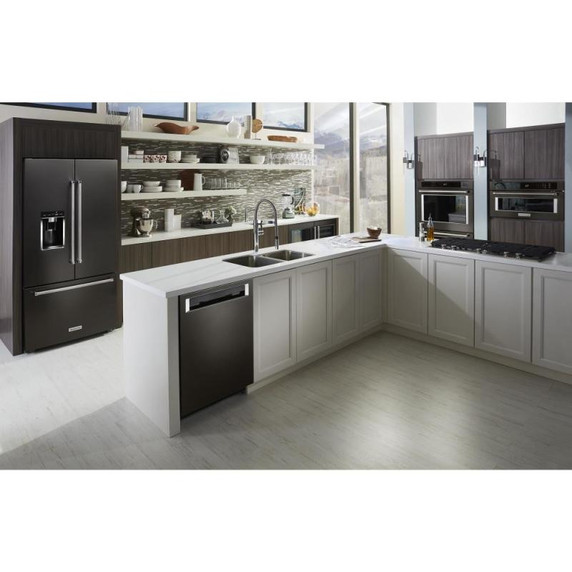 Kitchenaid® 36" 5-Burner Gas Cooktop with Griddle KCGS956ESS