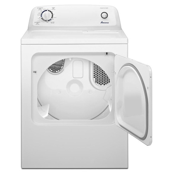 Amana® 6.5 cu. ft. Top-Load Electric Dryer with Automatic Dryness Control YNED4655EW